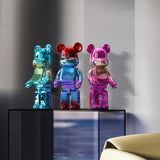 Electroplated violent bear decorative ornaments