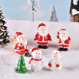 Christmas snowman resin ornament