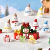 Christmas snowman resin ornament