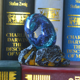 Luminous lava dragon egg transparent resin furniture ornaments resin crafts