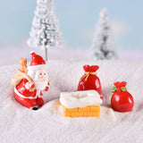 Christmas snowman resin ornament