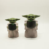 Yoda plant resin holder