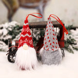 Christmas Knitted Woolen Foresters Doll