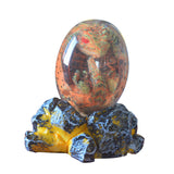 Luminous lava dragon egg transparent resin furniture ornaments resin crafts