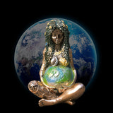 Mother Earth art goddess statue resin crafts