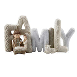 Alphabet ornaments home desktop decoration