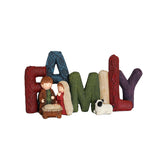 Alphabet ornaments home desktop decoration