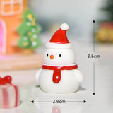 Christmas snowman resin ornament