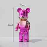 Electroplated violent bear decorative ornaments