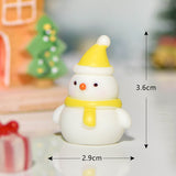 Christmas snowman resin ornament