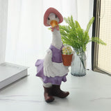 Garden duck resin ornaments decorative items