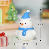 Christmas snowman resin ornament