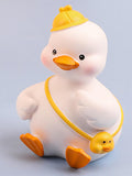 Cute white duck resin ornaments decorations