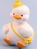 Cute white duck resin ornaments decorations