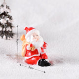 Christmas snowman resin ornament