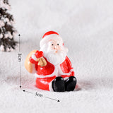 Christmas snowman resin ornament