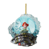 Christmas tree beauty and the beast princess decorative pendant