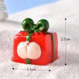 Christmas snowman resin ornament