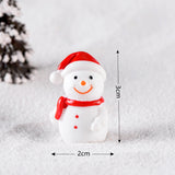 Christmas snowman resin ornament