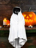 Halloween faceless white home decorations resin ornaments