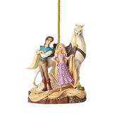 Christmas tree beauty and the beast princess decorative pendant