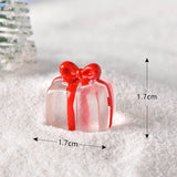 Christmas snowman resin ornament