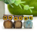 Owl garden ornaments resin decorations