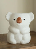 Cute koala bear resin flower pot