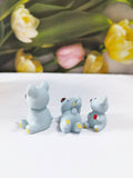 Koala bear garden ornaments resin decorative three-piece set