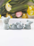 Koala bear garden ornaments resin decorative three-piece set