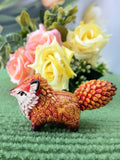 Cute little fox garden resin decorative ornaments