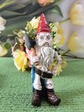 Skeleton dwarf resin garden ornaments decorations