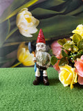 Skeleton dwarf resin garden ornaments decorations