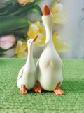 Cute duck garden resin ornaments