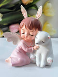 Cute little angel doll resin decorative ornaments ornaments