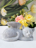 Cute cat angel home decorations resin ornaments