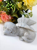 Cute puppy angel home decorations resin ornaments