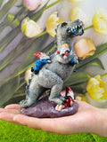 Dinosaur dwarf dwarf resin decorative ornaments