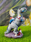 Dinosaur dwarf dwarf resin decorative ornaments