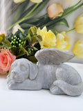 Cute puppy angel home decorations resin ornaments