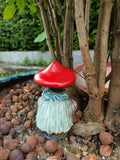 White mushroom garden house resin decorative ornaments