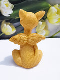 Orange cat with wings garden resin decorative ornaments ornaments