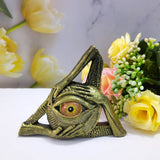 Halloween mystery eyes resin ornament