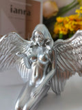 Angel resin ornament