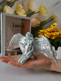 Angel resin ornament