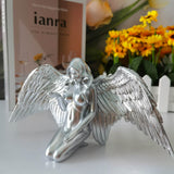 Angel resin ornament