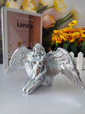 Angel resin ornament