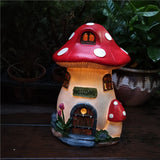 Mushroom House Solar Light