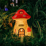 Mushroom House Solar Light