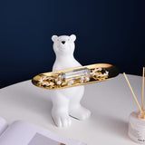 Polar bear  storage ornament